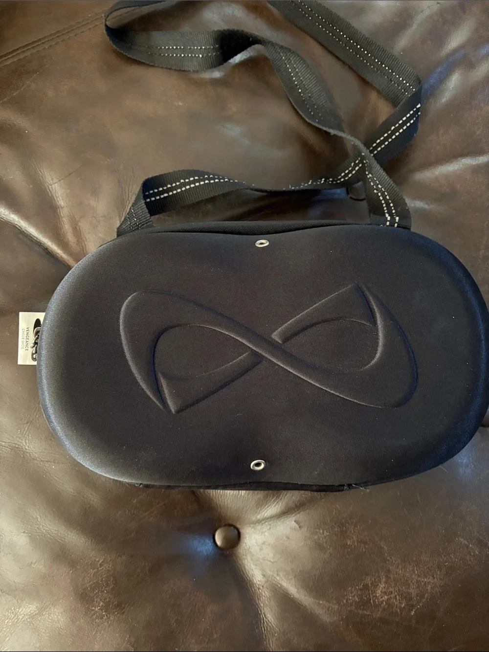 NFINITY Black Molded VR Accessory Case with Strap